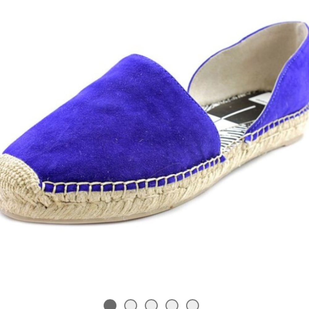 Dolce vita electric blue espadrilles